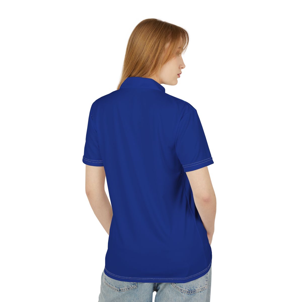 Personalized name and department polo - Blue