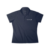 Women's Polo Shirt - White Logo