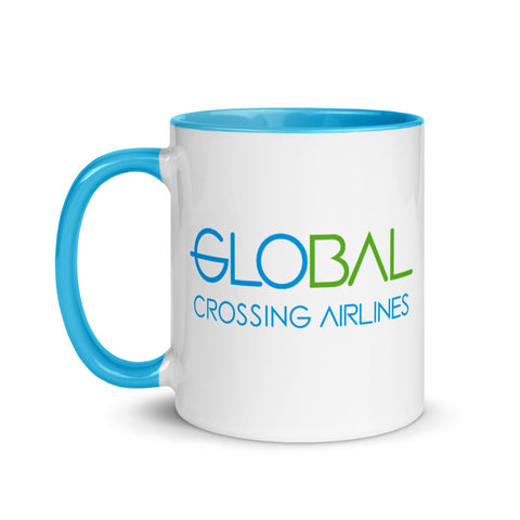 Global Crossing Airlines  Mug with Color Inside